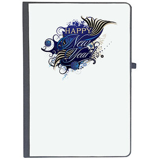                       UDNAG Ruled Notebook Diary 'New year | Happy new year', [A5 80Pages 80GSM]                                              