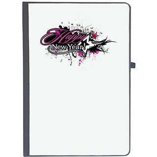                       UDNAG Ruled Notebook Diary 'New year | Happy new year2', [A5 80Pages 80GSM]                                              
