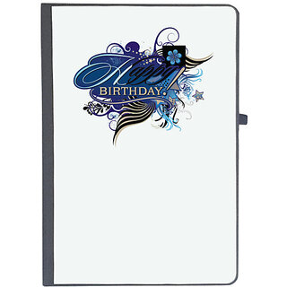                       UDNAG Ruled Notebook Diary 'Birthday | Happy birthday', [A5 80Pages 80GSM]                                              