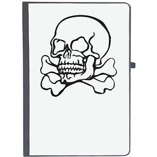                       UDNAG Ruled Notebook Diary 'Death | Skull23', [A5 80Pages 80GSM]                                              