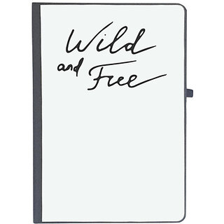                       UDNAG Ruled Notebook Diary 'Wild | Wild and free', [A5 80Pages 80GSM]                                              