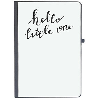                       UDNAG Ruled Notebook Diary 'Baby | Hello little one', [A5 80Pages 80GSM]                                              