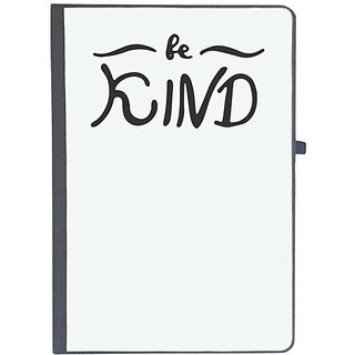                       UDNAG Ruled Notebook Diary 'Kind | Be kind', [A5 80Pages 80GSM]                                              
