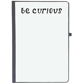                       UDNAG Ruled Notebook Diary 'Curious | Be curious', [A5 80Pages 80GSM]                                              
