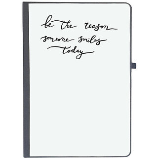                       UDNAG Ruled Notebook Diary 'Baby | Be the reason someones smile today', [A5 80Pages 80GSM]                                              