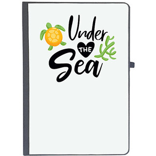                       UDNAG Ruled Notebook Diary 'Sea | Under the sea', [A5 80Pages 80GSM]                                              