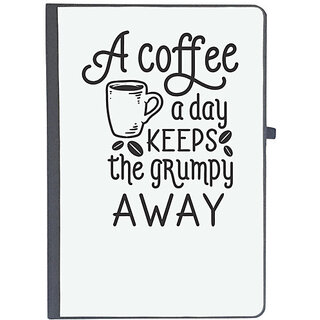                      UDNAG Ruled Notebook Diary 'Coffee | A Coffee a Day', [A5 80Pages 80GSM]                                              
