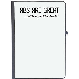                       UDNAG Ruled Notebook Diary 'Donuts | absaregreat', [A5 80Pages 80GSM]                                              