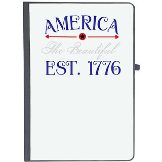                       UDNAG Ruled Notebook Diary 'America | America The Beautiful', [A5 80Pages 80GSM]                                              