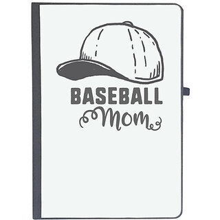                       UDNAG Ruled Notebook Diary 'Mother | Baseball Mom', [A5 80Pages 80GSM]                                              