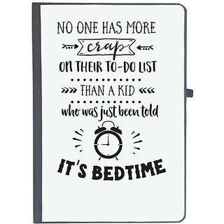                       UDNAG Ruled Notebook Diary 'Sleeping | Bed time', [A5 80Pages 80GSM]                                              