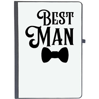                       UDNAG Ruled Notebook Diary 'Man | Best Man', [A5 80Pages 80GSM]                                              