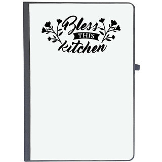                       UDNAG Ruled Notebook Diary 'Blessing | Blessthiskitchen', [A5 80Pages 80GSM]                                              