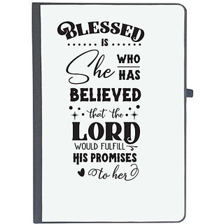                       UDNAG Ruled Notebook Diary 'Blessing | Blessed is She', [A5 80Pages 80GSM]                                              