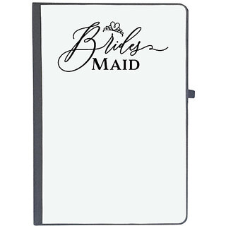                       UDNAG Ruled Notebook Diary 'Bride | Brides Maid', [A5 80Pages 80GSM]                                              