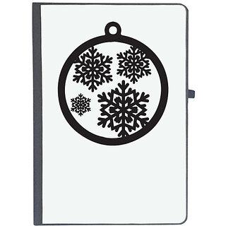                       UDNAG Ruled Notebook Diary 'Christmass | Christmas Bauble3', [A5 80Pages 80GSM]                                              