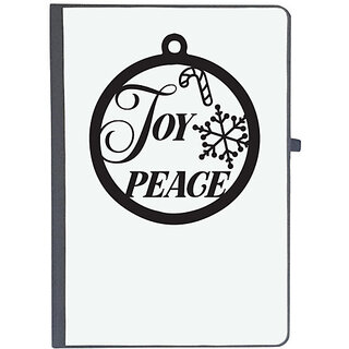                       UDNAG Ruled Notebook Diary 'Christmass | Christmas Bauble4', [A5 80Pages 80GSM]                                              