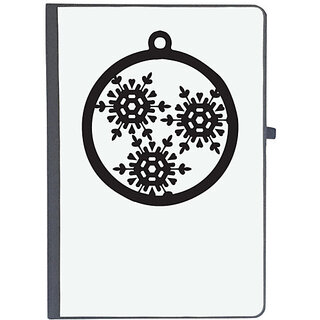                       UDNAG Ruled Notebook Diary 'Christmass | Christmas Bauble6', [A5 80Pages 80GSM]                                              