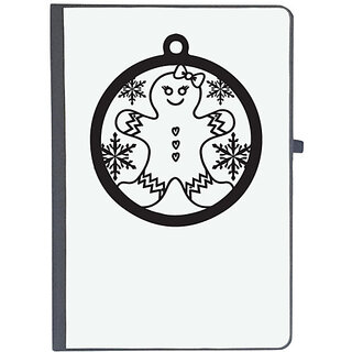                       UDNAG Ruled Notebook Diary 'Christmass | Christmas Bauble10', [A5 80Pages 80GSM]                                              