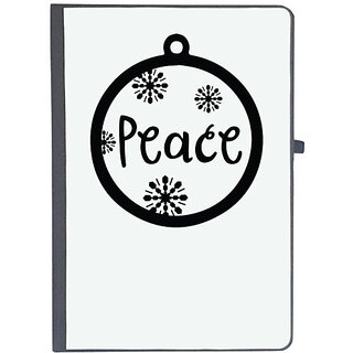                       UDNAG Ruled Notebook Diary 'Christmass | Christmas Bauble 13', [A5 80Pages 80GSM]                                              