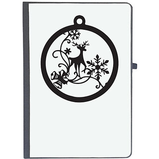                       UDNAG Ruled Notebook Diary 'Christmass | Christmas Bauble 16', [A5 80Pages 80GSM]                                              