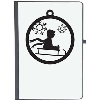                       UDNAG Ruled Notebook Diary 'Christmass | Christmas Bauble 36', [A5 80Pages 80GSM]                                              