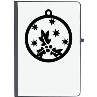                       UDNAG Ruled Notebook Diary 'Christmass | Christmas Bauble 37', [A5 80Pages 80GSM]                                              