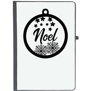                       UDNAG Ruled Notebook Diary 'Christmass | Christmas Bauble 38', [A5 80Pages 80GSM]                                              
