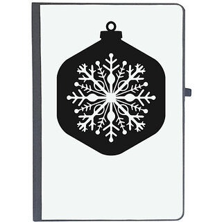                       UDNAG Ruled Notebook Diary 'Christmass | Christmas Bauble 22', [A5 80Pages 80GSM]                                              