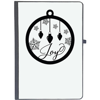                       UDNAG Ruled Notebook Diary 'Christmass | Christmas Bauble 41', [A5 80Pages 80GSM]                                              