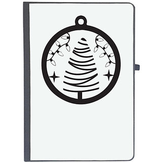                       UDNAG Ruled Notebook Diary 'Christmass | Christmas Bauble 26', [A5 80Pages 80GSM]                                              