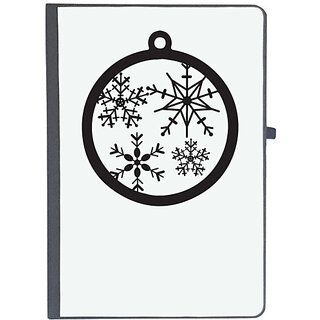                       UDNAG Ruled Notebook Diary 'Christmass | Christmas Bauble 44', [A5 80Pages 80GSM]                                              