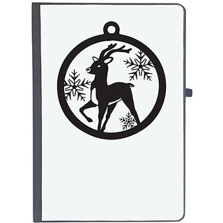                       UDNAG Ruled Notebook Diary 'Christmass | Christmas Bauble 27', [A5 80Pages 80GSM]                                              