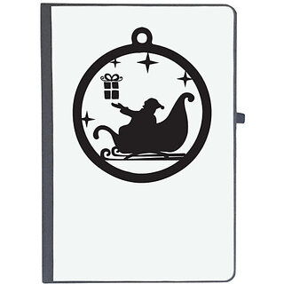                       UDNAG Ruled Notebook Diary 'Christmass | Christmas Bauble 28', [A5 80Pages 80GSM]                                              