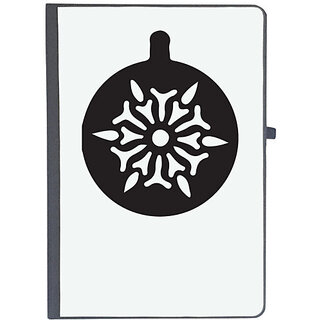                      UDNAG Ruled Notebook Diary 'Christmass | Christmas Bauble 29', [A5 80Pages 80GSM]                                              