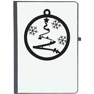                       UDNAG Ruled Notebook Diary 'Christmass | Christmas Bauble 48', [A5 80Pages 80GSM]                                              