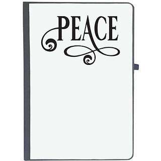                       UDNAG Ruled Notebook Diary 'Christmass | Christmas peach', [A5 80Pages 80GSM]                                              