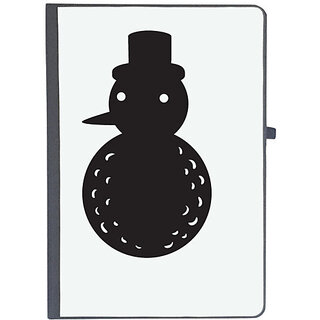                       UDNAG Ruled Notebook Diary 'Christmass | Christmas Santa Ice Doll', [A5 80Pages 80GSM]                                              
