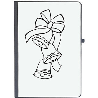                       UDNAG Ruled Notebook Diary 'Christmass | Christmas Bell', [A5 80Pages 80GSM]                                              