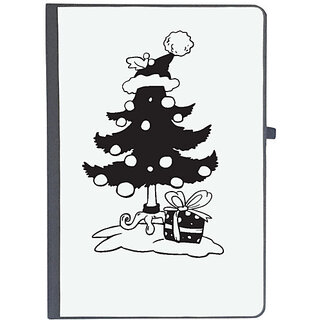                       UDNAG Ruled Notebook Diary 'Christmass | Christmas Elements7', [A5 80Pages 80GSM]                                              