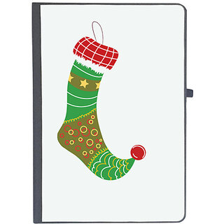                       UDNAG Ruled Notebook Diary 'Christmass | Christmas Stocking', [A5 80Pages 80GSM]                                              