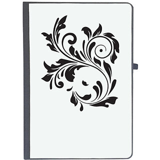                       UDNAG Ruled Notebook Diary 'Floral | Decorative Floral2', [A5 80Pages 80GSM]                                              