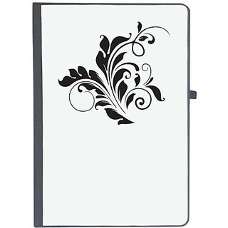                       UDNAG Ruled Notebook Diary 'Floral | Decorative Floral4', [A5 80Pages 80GSM]                                              