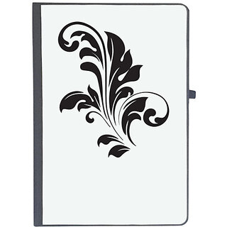                       UDNAG Ruled Notebook Diary 'Floral | Decorative Floral6', [A5 80Pages 80GSM]                                              