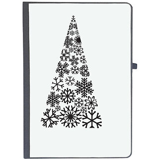                       UDNAG Ruled Notebook Diary 'Christmass | ChristmasShape6', [A5 80Pages 80GSM]                                              