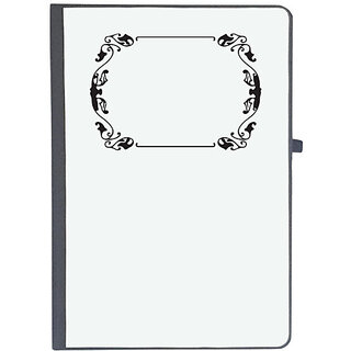                       UDNAG Ruled Notebook Diary 'Frame | Decorative Frame3', [A5 80Pages 80GSM]                                              