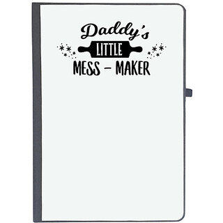                       UDNAG Ruled Notebook Diary 'Baby | Daddys little mess maker', [A5 80Pages 80GSM]                                              