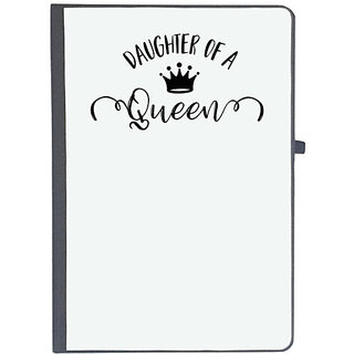                       UDNAG Ruled Notebook Diary 'Daughter | Daughter of a queen', [A5 80Pages 80GSM]                                              