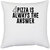 UDNAG White Polyester 'Pizza | PIZZA IS ALWAYS THE ANSWER' Pillow Cover [16 Inch X 16 Inch]