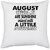UDNAG White Polyester 'Girls | august girls' Pillow Cover [16 Inch X 16 Inch]